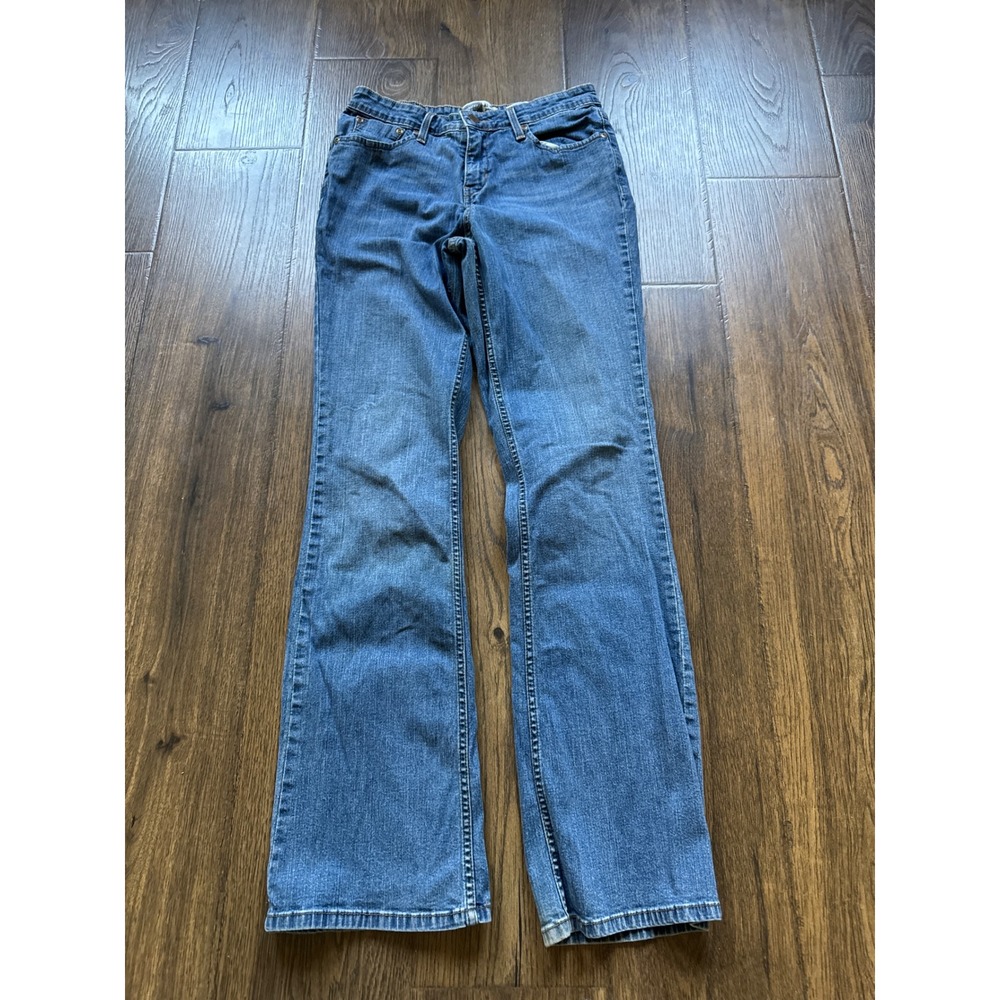 Signature by Levi Strauss & Co Womens Bootcut Jeans Medium Wash Size 10 Long
